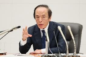 Bank of Japan Governor's Regular Press Conference